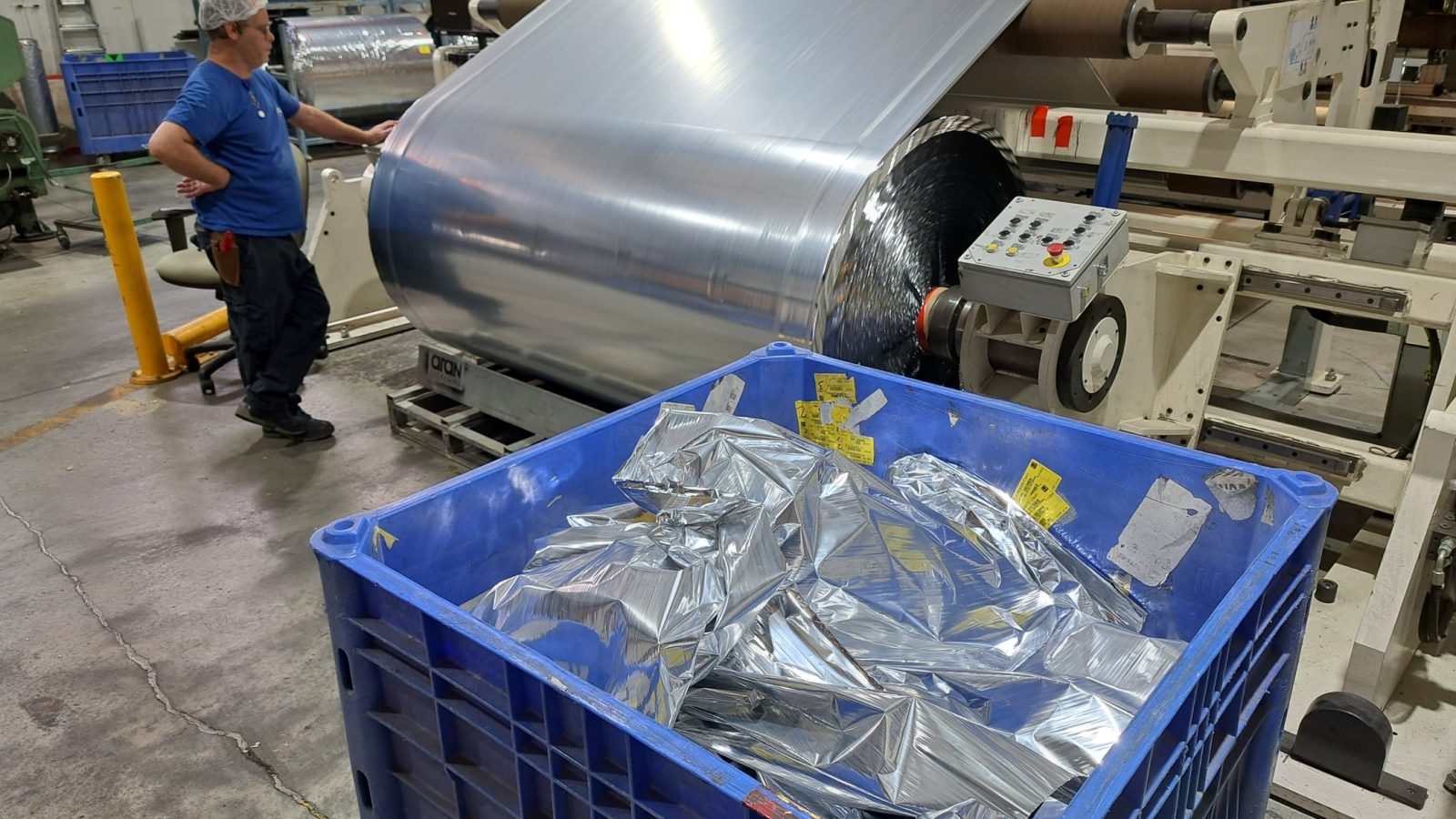 BIB PIR laminate waste